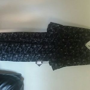 Floral jumpsuit long